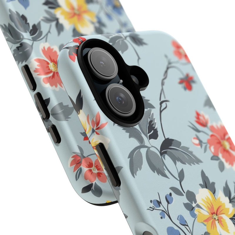 Vintage Bloemenpatroon in Pastelkleuren