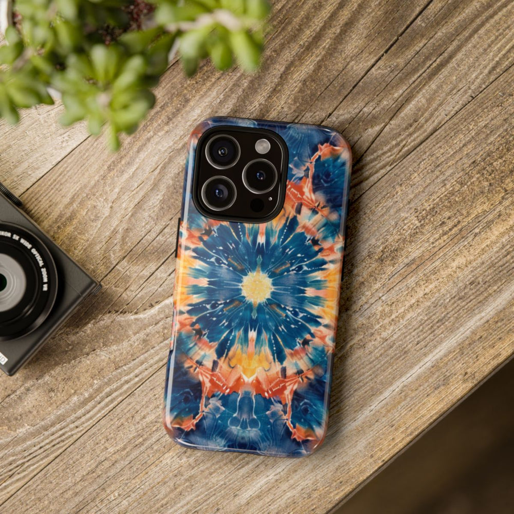 Vrolijk Tie-Dye Mandala Patroon