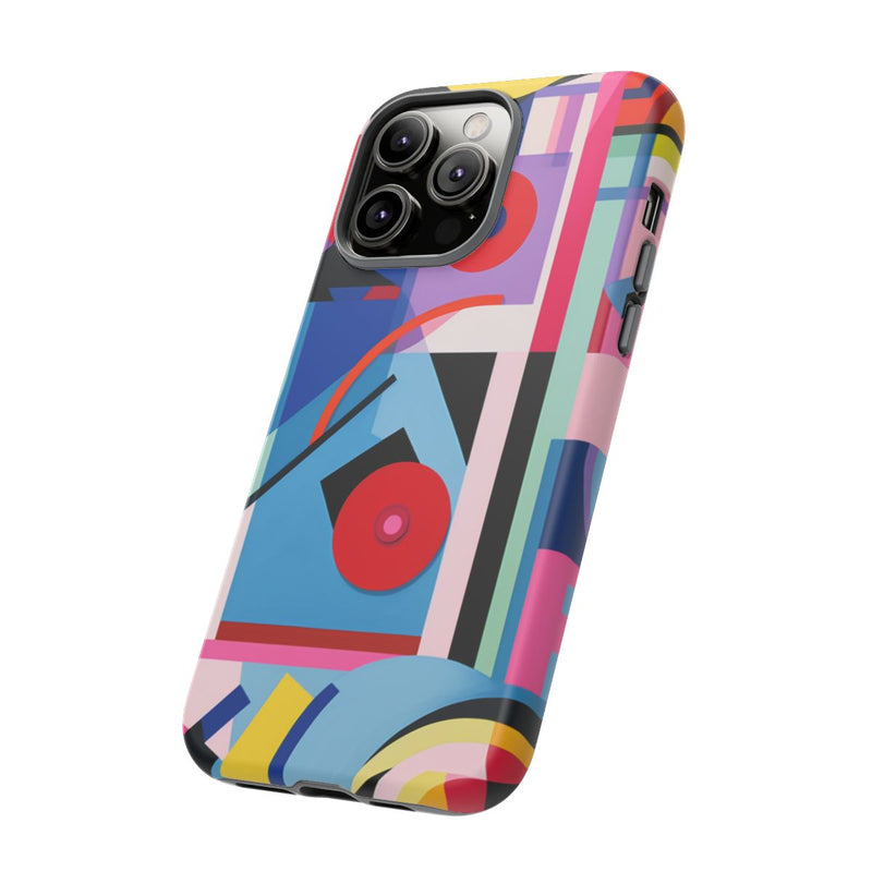 Abstracte Geometrische Vormen in Felle Kleuren