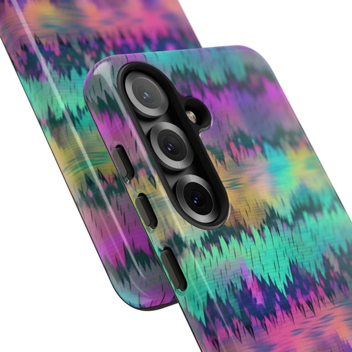Kleurrijk Glitch Patroon Abstract Design