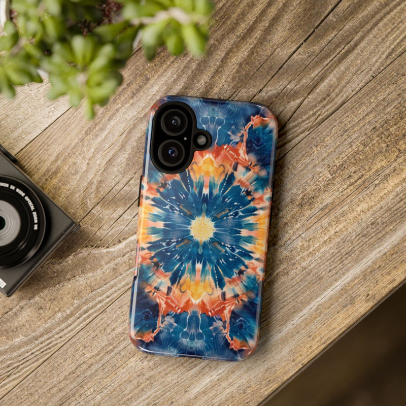 Vrolijk Tie-Dye Mandala Patroon