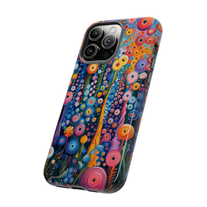 Levendig Abstract Bloemenpatroon