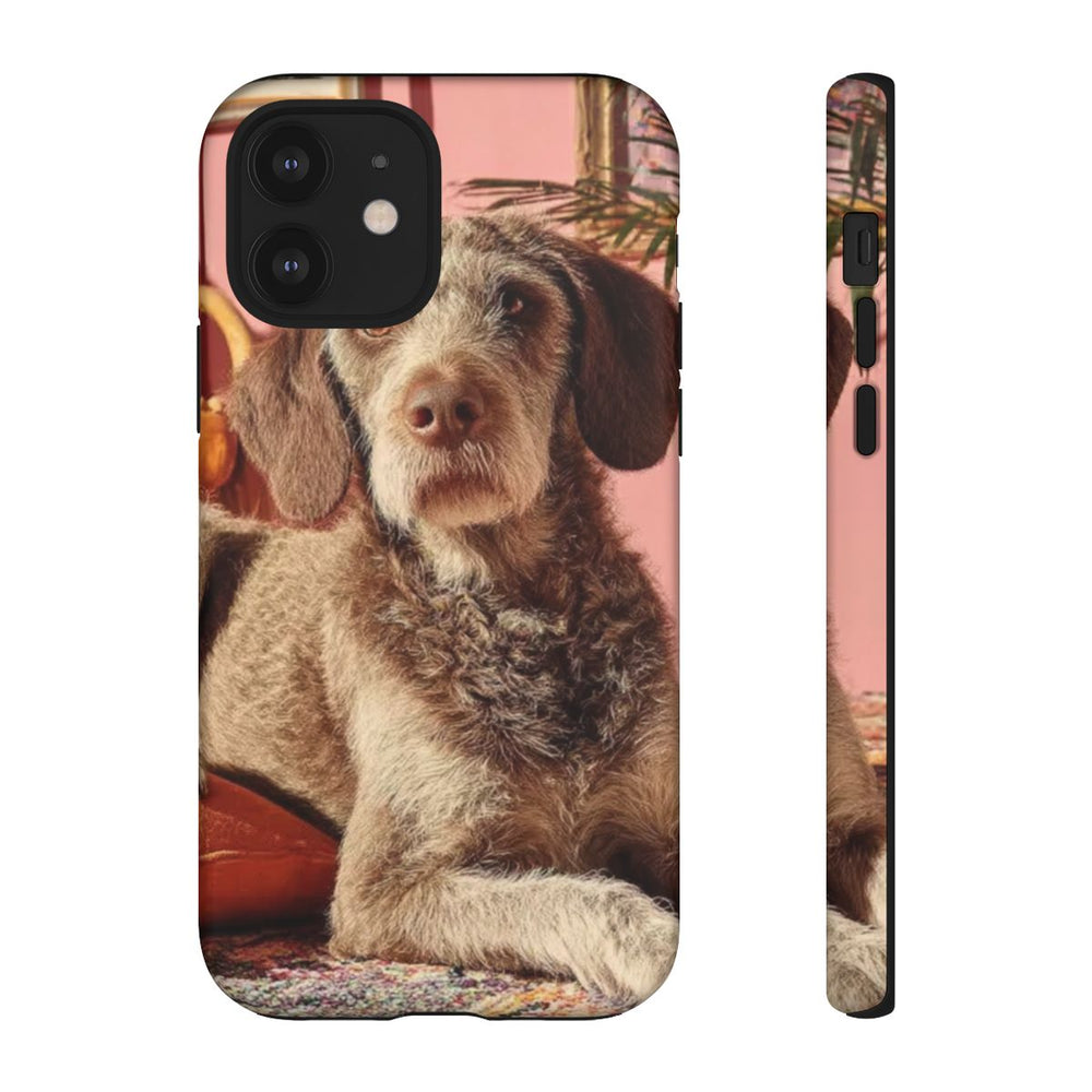 Bruine Hond Ontspant Binnen