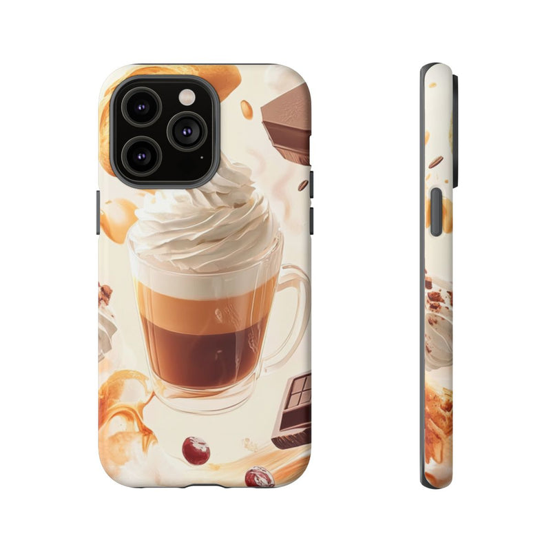 Dynamische Illustratie van Koffie en Zoetigheden