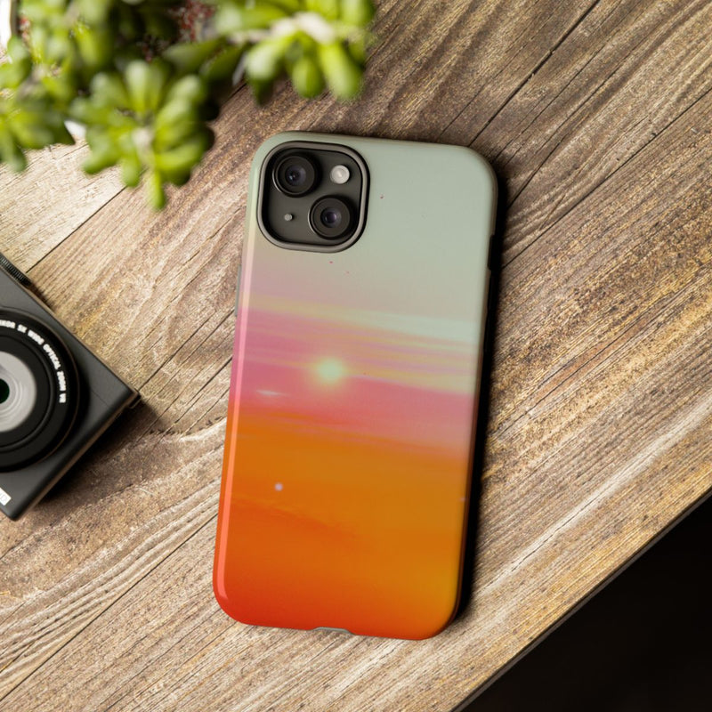 Abstracte Zonsondergang Kleuroverloop