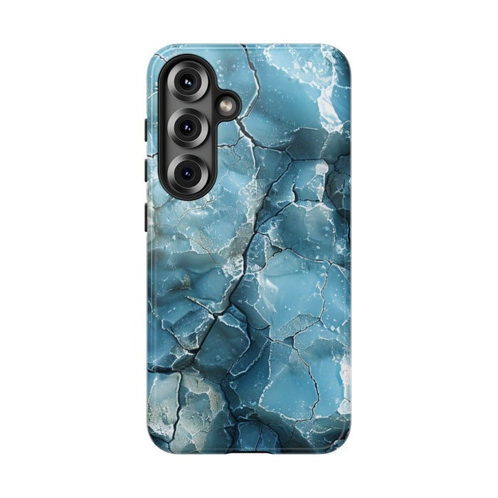 IJzige Fractalstructuur met Grunge