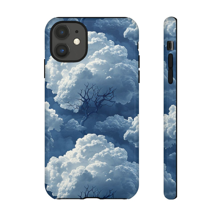 3D Wolken en Boompatroon