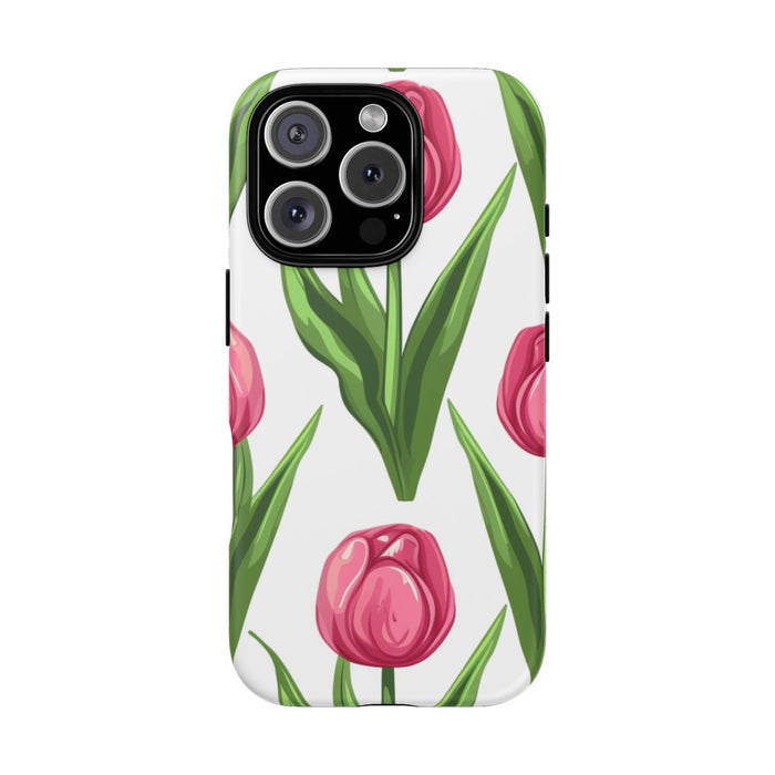 Roze Tulp Bloemenpatroon