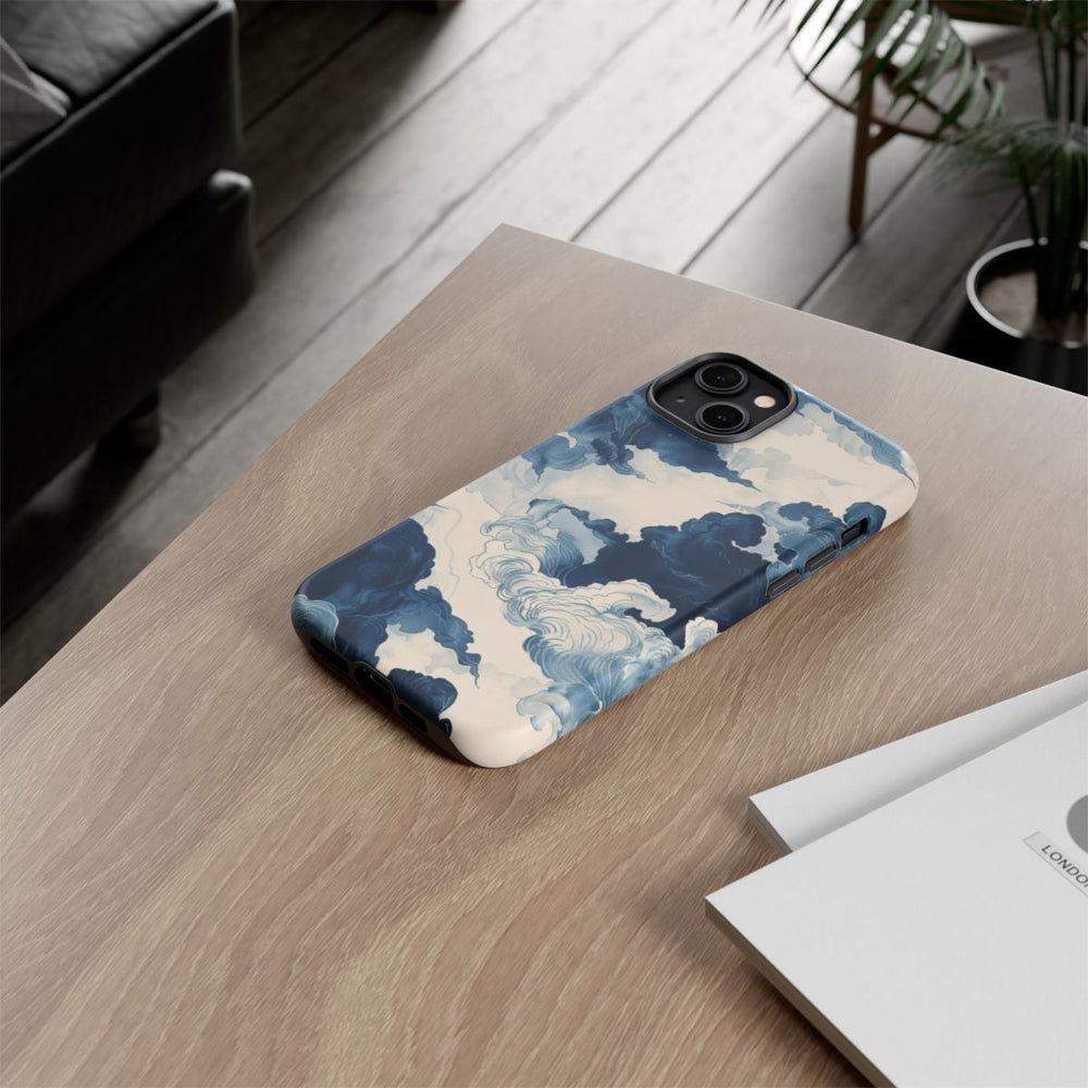Wolken en Lucht Inktillustratie