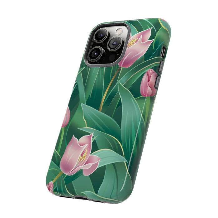 Roze Tulp Bloemenpatroon