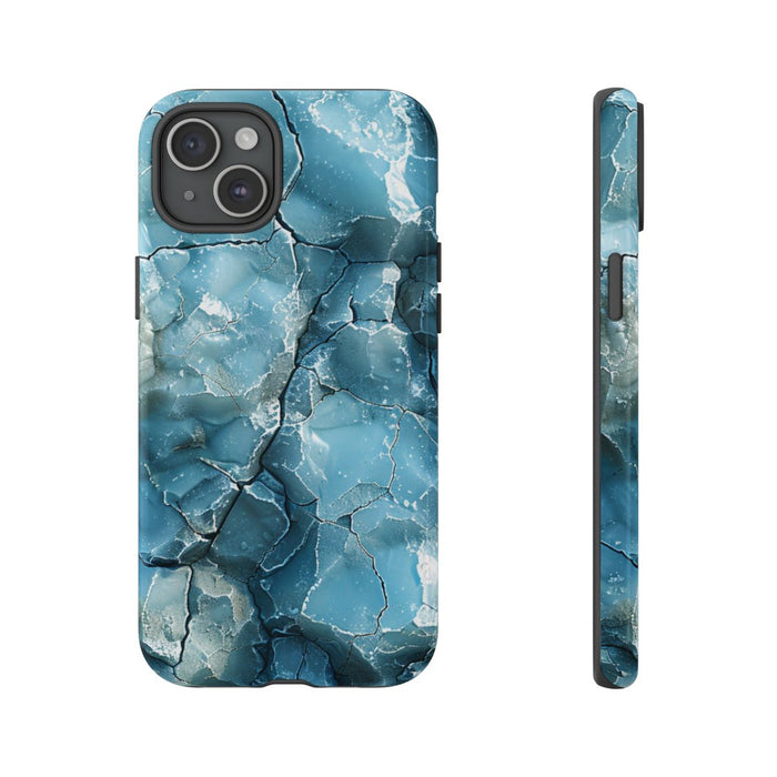 IJzige Fractalstructuur met Grunge