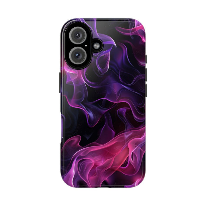 Violette en Roze Abstracte Vlammen