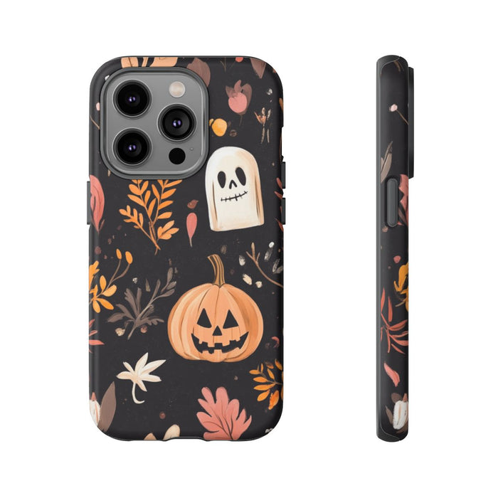 Halloween Pompoen- en Spookmotief