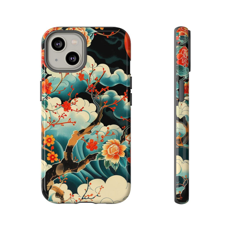 Bloemrijke Tak onder de Maan