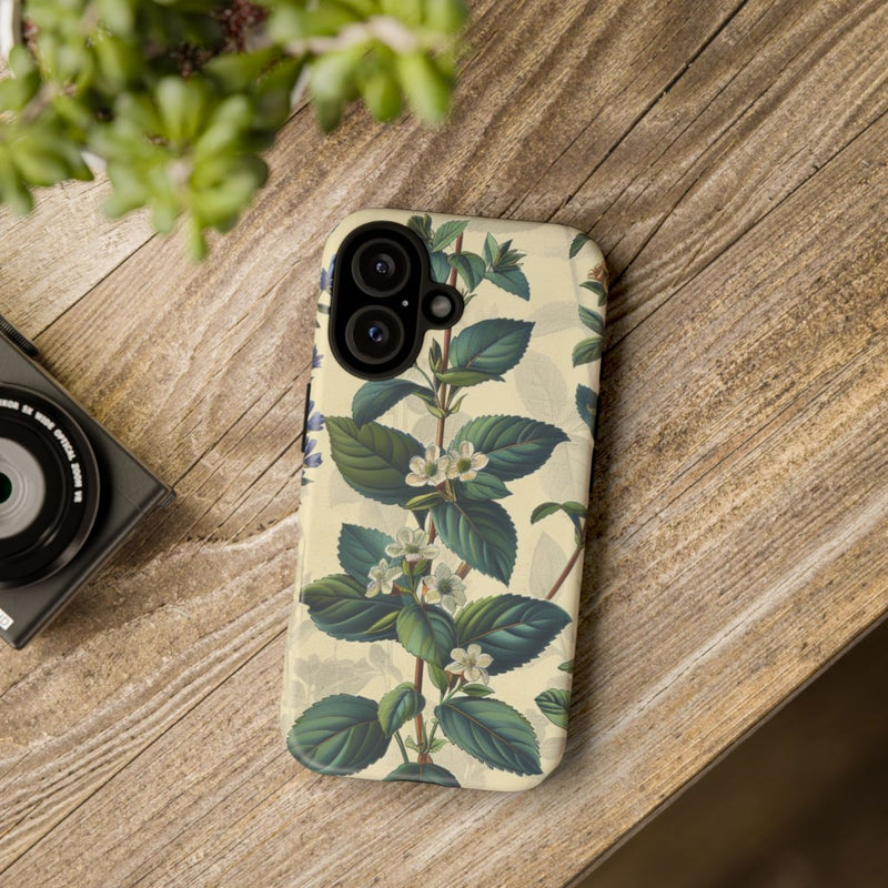 Vintage Botanisch Kruidenpatroon