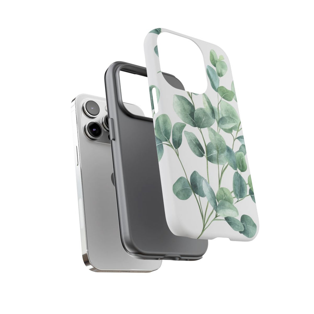 Aquarel Eucalyptusbladeren