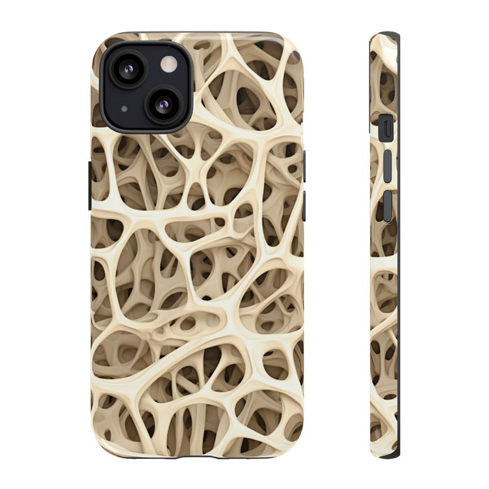 Botstructuurtextuur met Glanzend Patroon