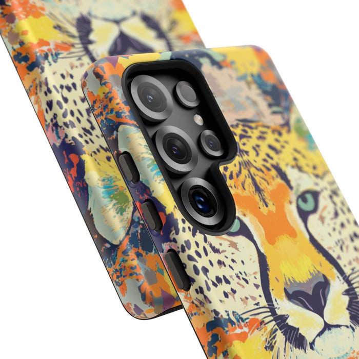 Abstracte Cheetagezicht Patroon