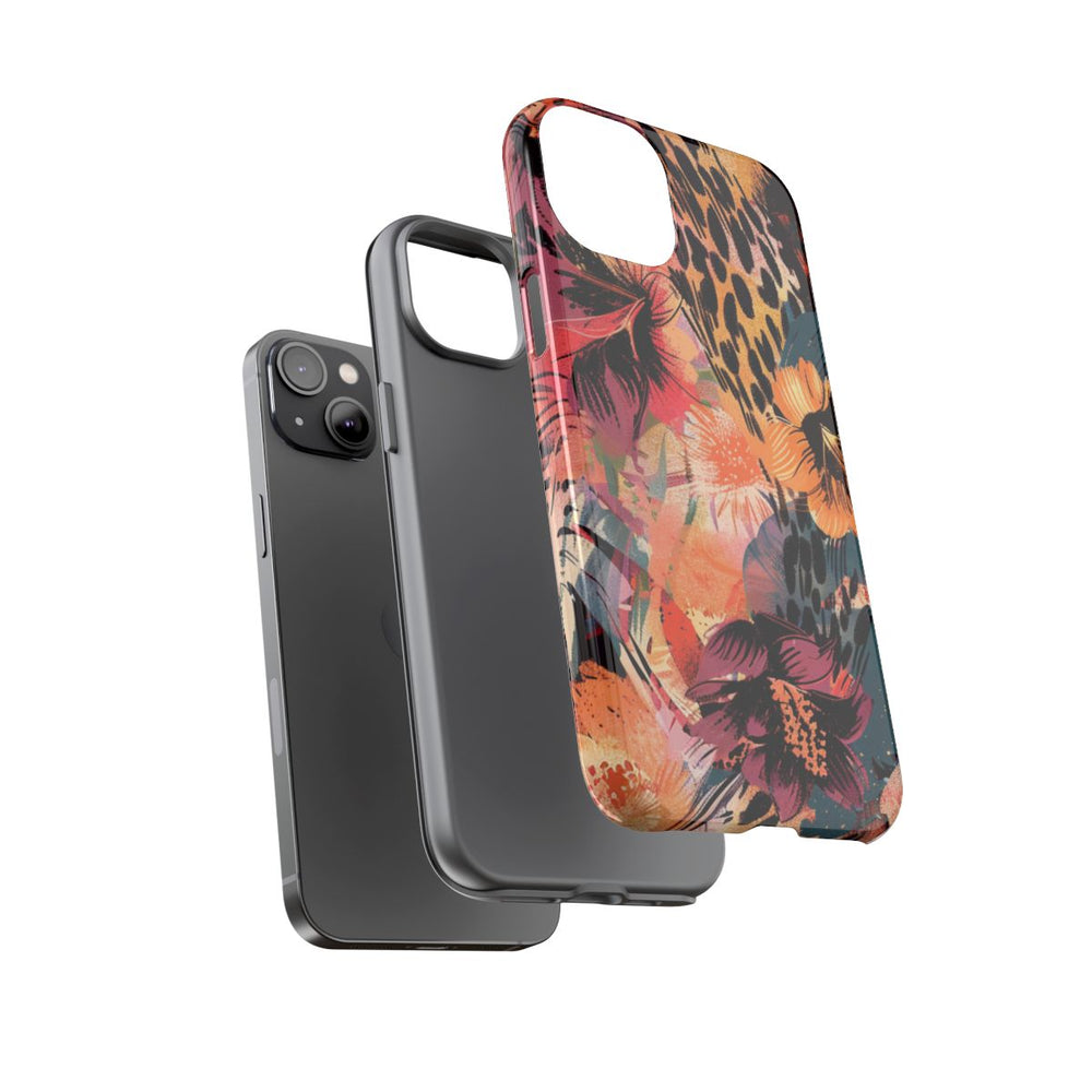 Abstracte Bloemen- en Dierenprint