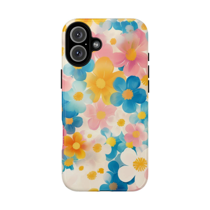 Vrolijk Pastel Bloemenpatroon