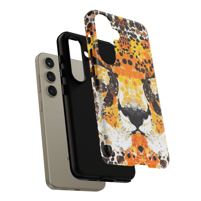 Abstracte Cheetagezicht Patroon