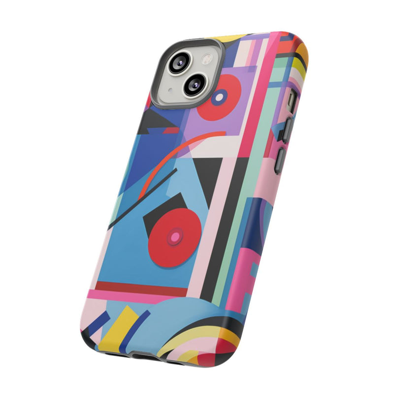 Abstracte Geometrische Vormen in Felle Kleuren