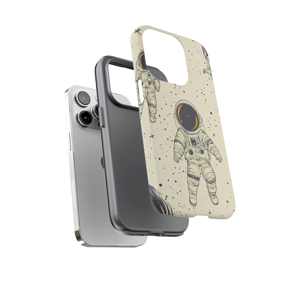 Drijvende Astronauten en Ruimtepatroon