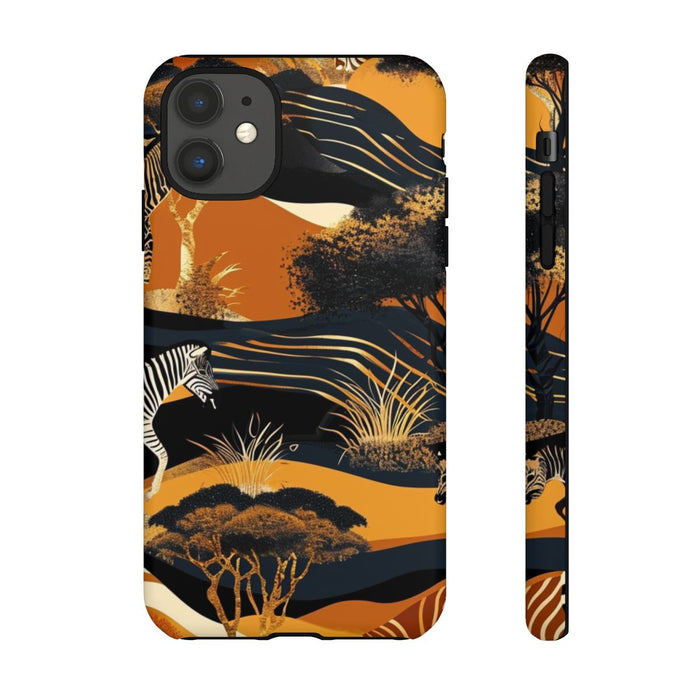 Abstract Afrikaans Savanne Zebra Patroon