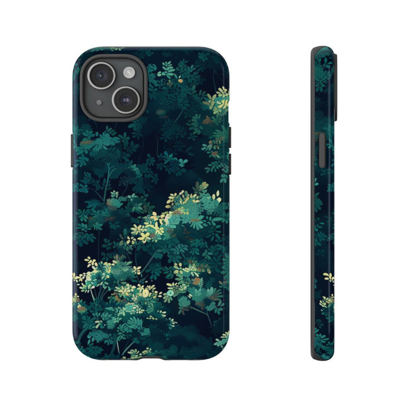 Donkergroen Bladerpatroon