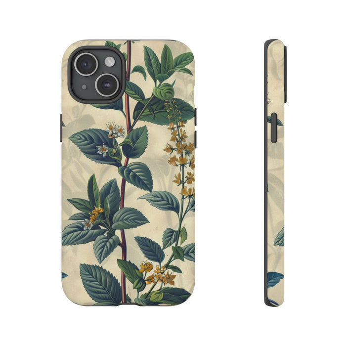 Vintage Botanisch Kruidenpatroon