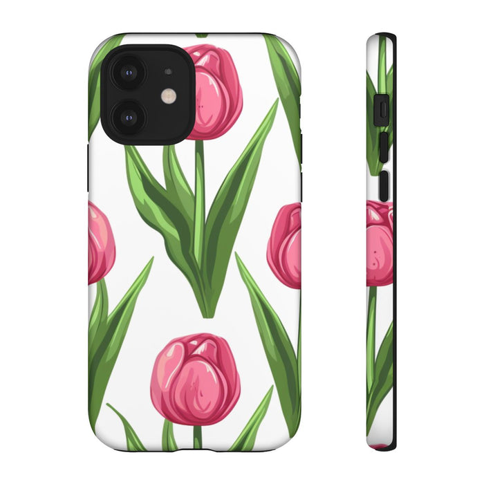 Roze Tulp Bloemenpatroon