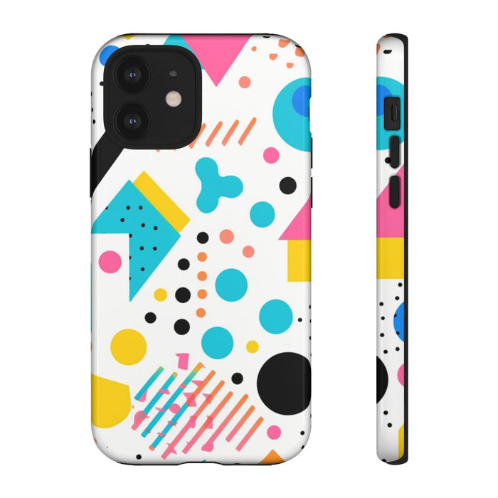 Kleurrijk Memphis Stijl Geometrisch Patroon
