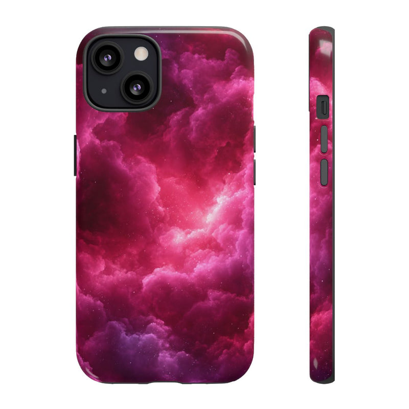 Roze en Bourgondische Nevelwolken