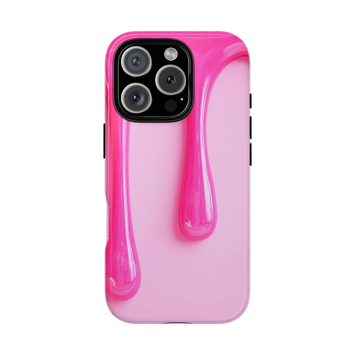 Glanzend Roze Druipend Vloeistofontwerp