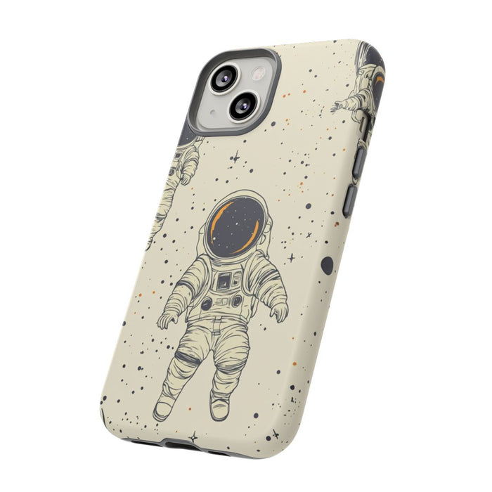Zwevende Astronauten en Ruimtepatroon