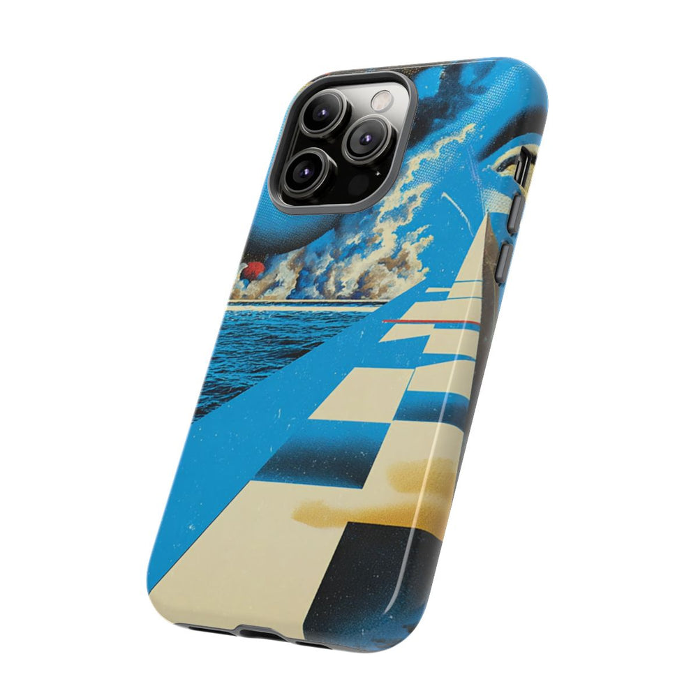 Surrealistische Geometrische Oceaanscène