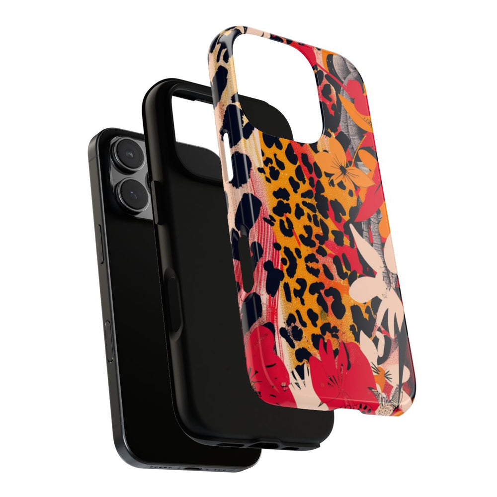 Abstracte Bloemen- en Dierenprint