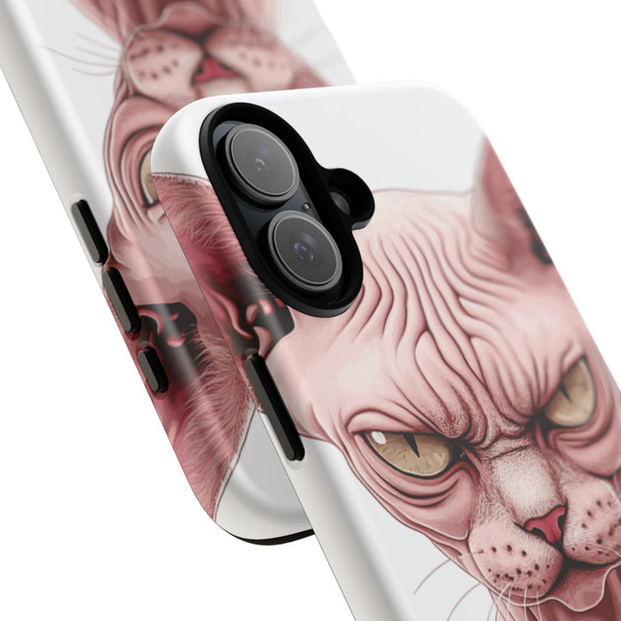 Roze Sfinxkat Illustratie