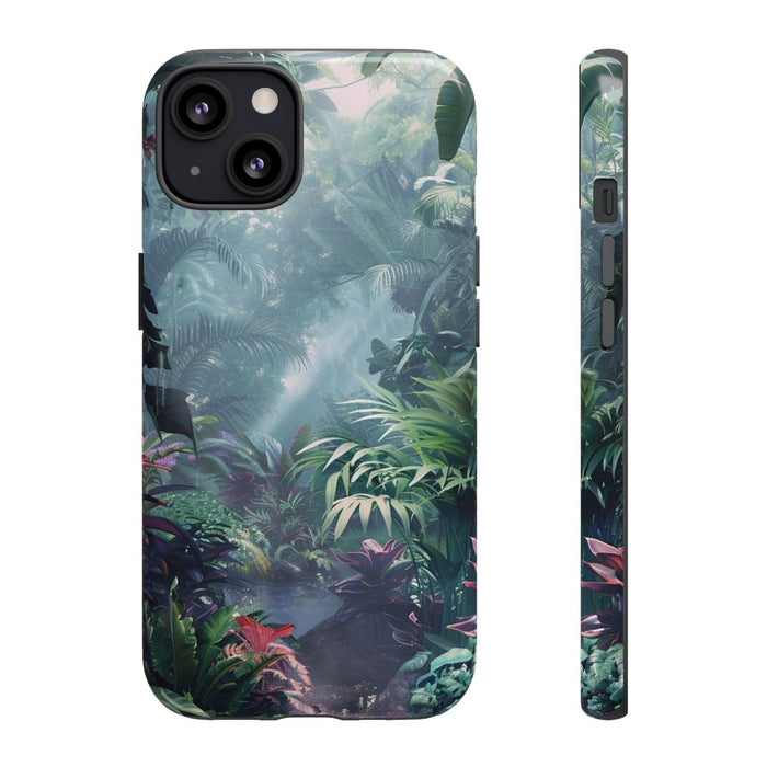 Weelderige Tropische Jungle Scène