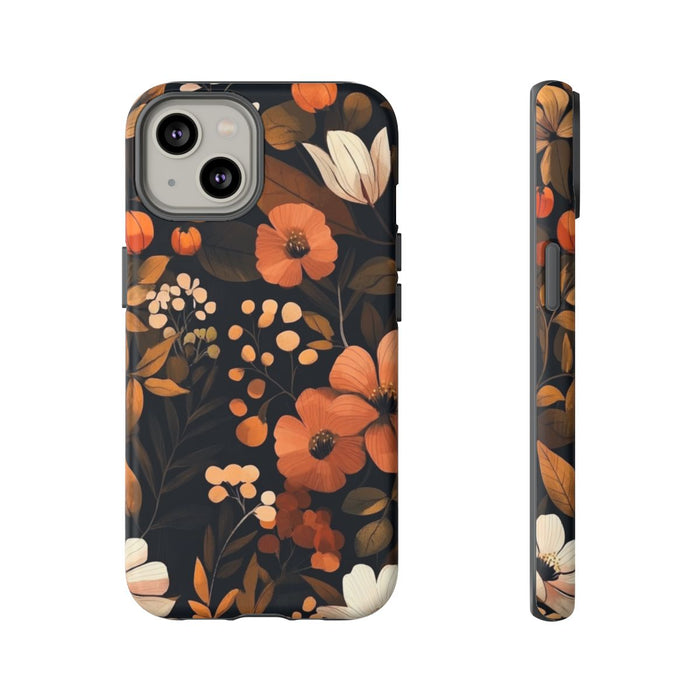 Herfstachtig Bloemenpatroon