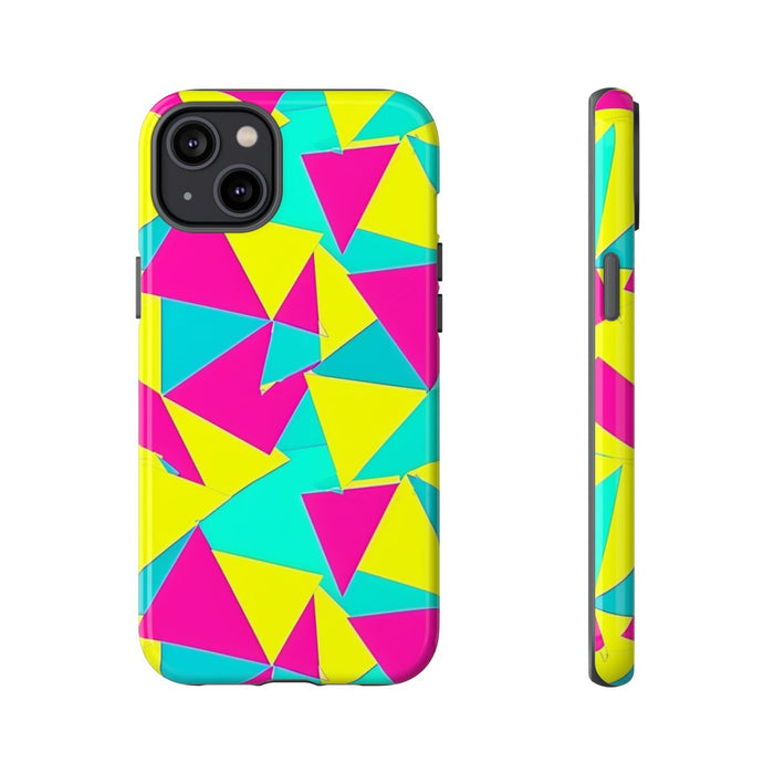 Neon Driehoekenpatroon