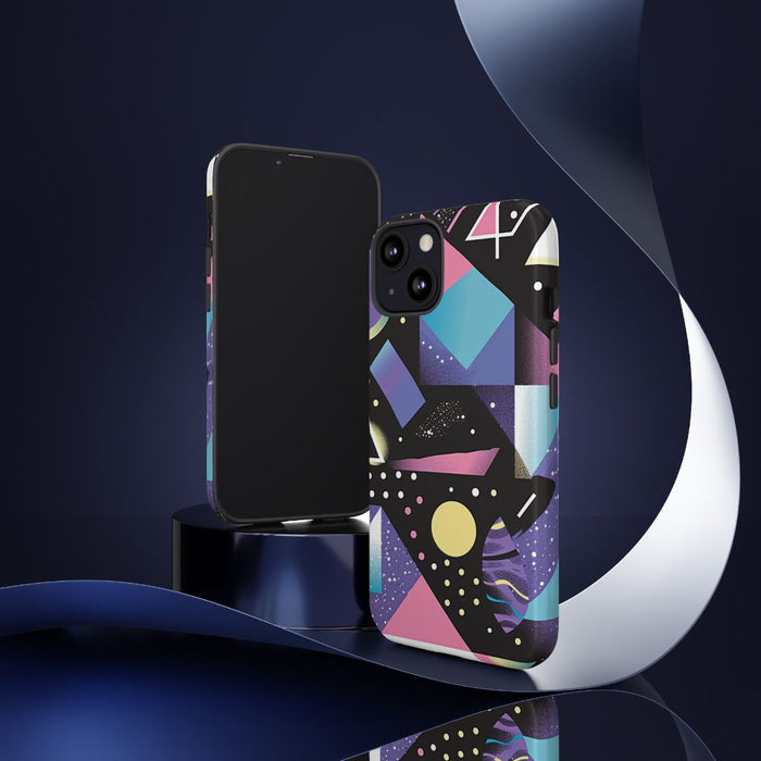 Geometrisch Vaporwave Abstract Patroon