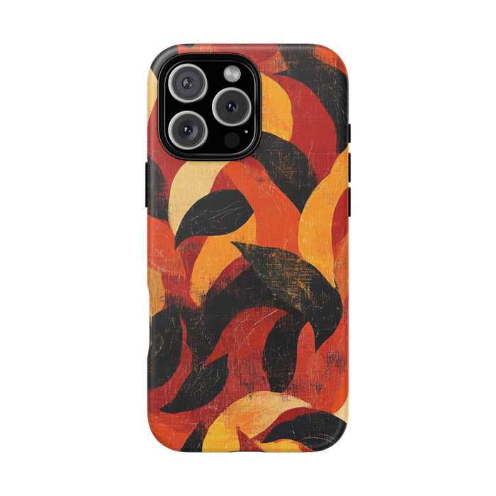 Abstract Herfstbladeren Patroon