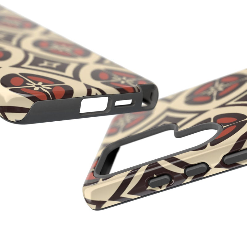 Geometrisch Bruin-Beige Patroon