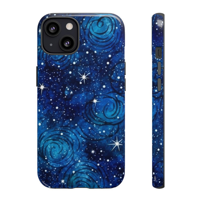 Blauw Sterrenstelsel Patroon