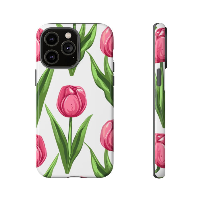 Roze Tulp Bloemenpatroon