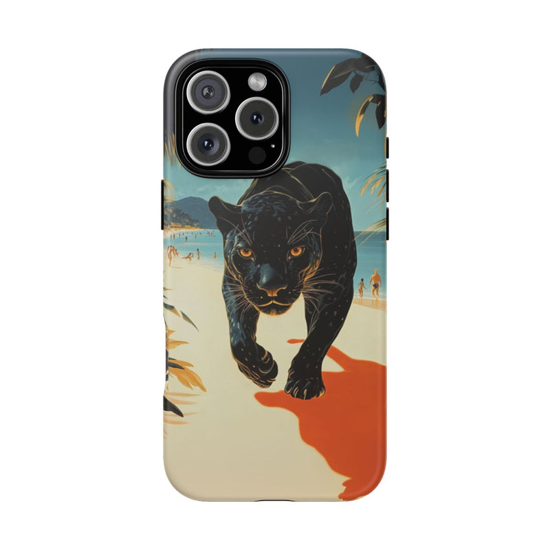 Zwarte Panter op het Strand