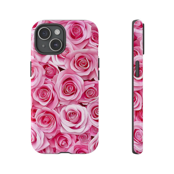 Roze Rozenpatroon