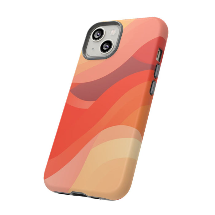 Warme Abstracte Golfpatronen