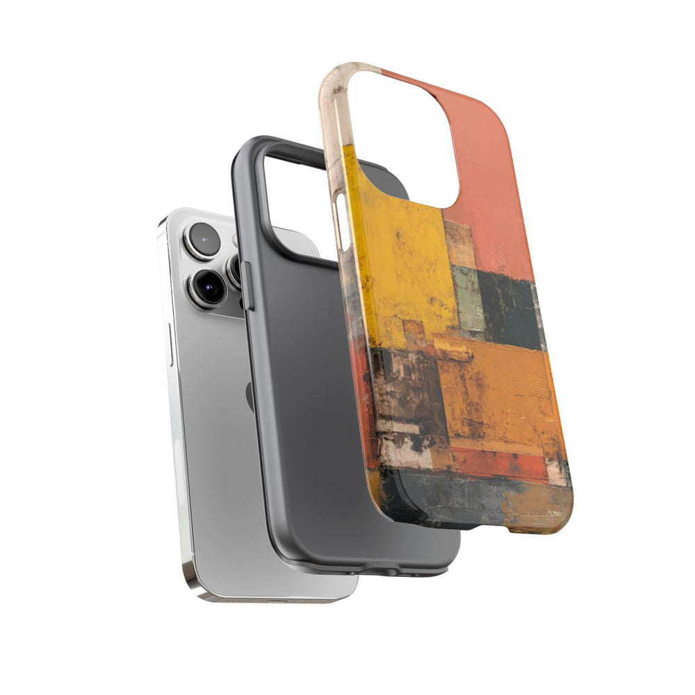 Abstracte Geometrische Kleurenblokken